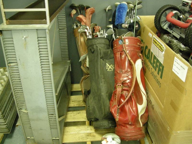 lot 90 image: Group Golf Clubs