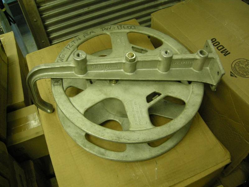 lot 94 image: Vintage Aluminum WheelReel