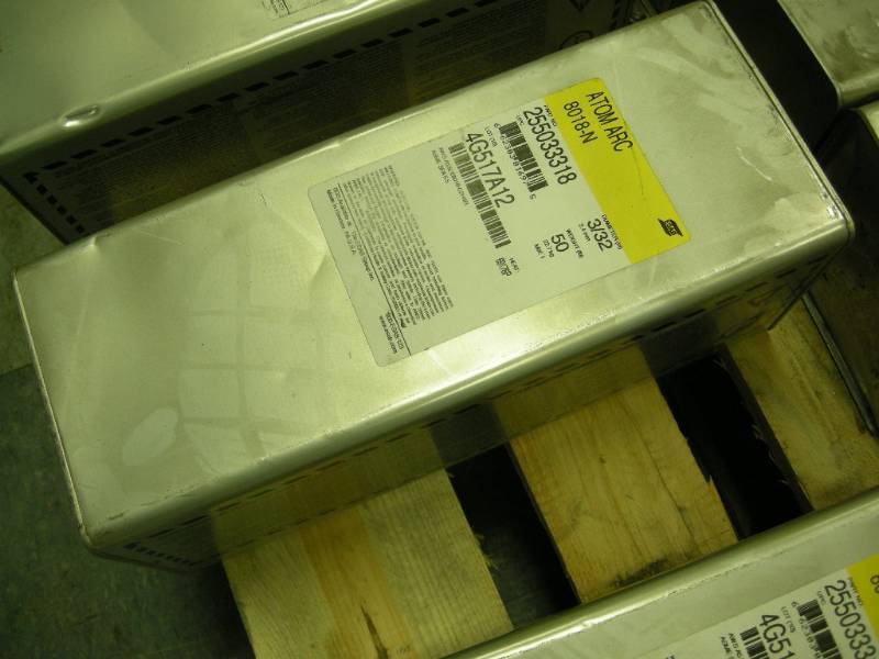 lot 120 image: ESAB Atop-Arc Welding Rods