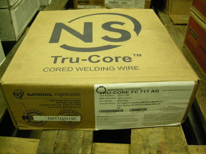 lot 143 image: National Standard Tru-Core Welding Wire