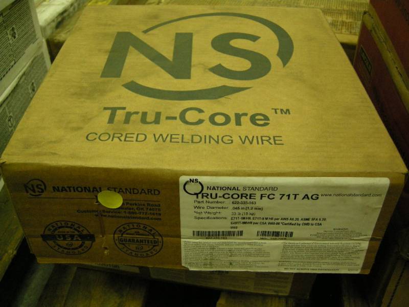 lot 145 image: National Standard Tru-Core Welding Wire