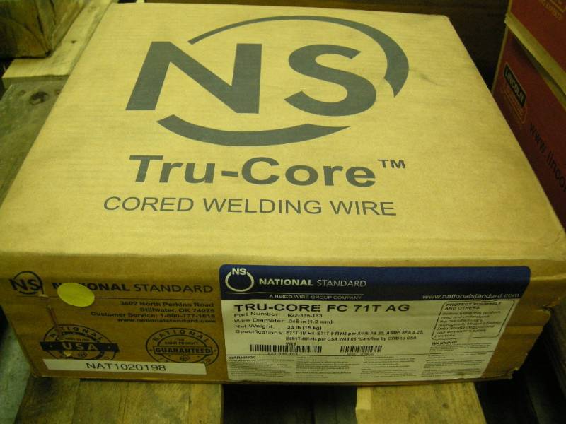 lot 146 image: National Standard Tru-Core Welding Wire