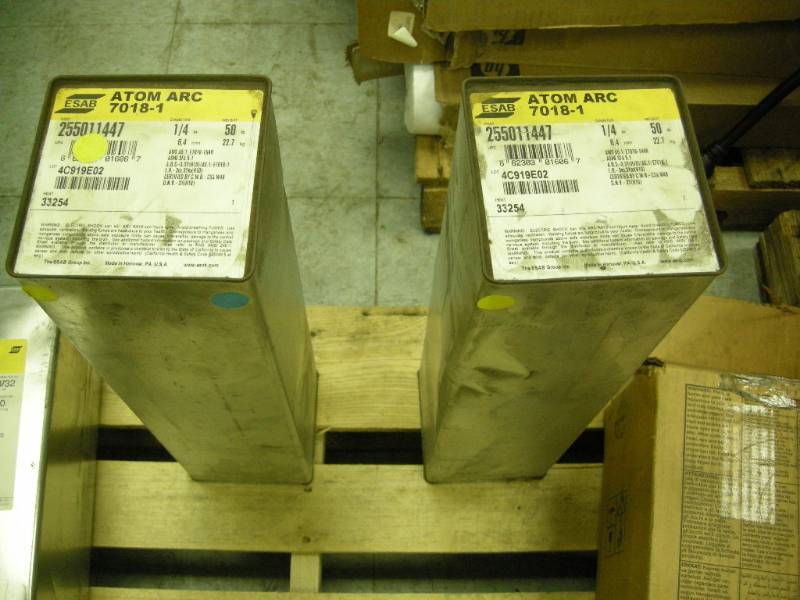 lot 155 image: ESAB Atom-Arc Welding Rods