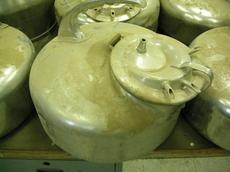 lot 162 image: Surge Stainless Steel Milk Can