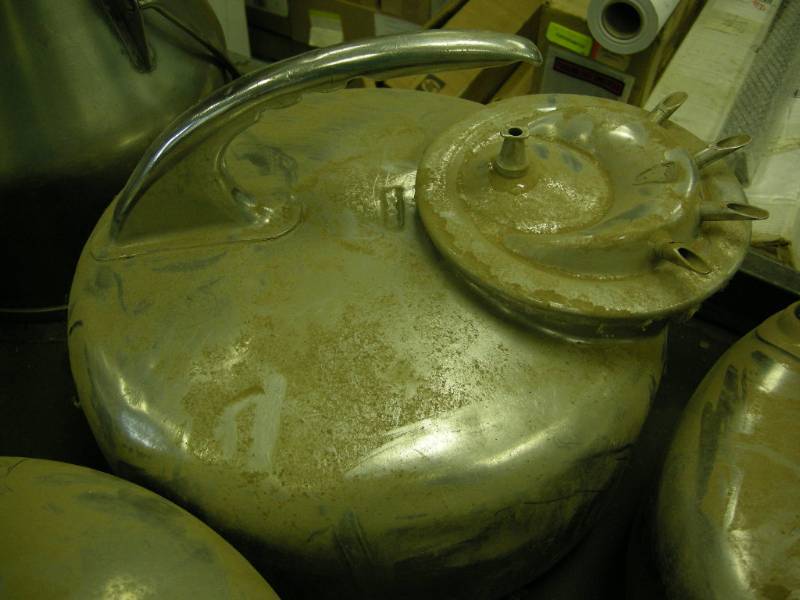 lot 164 image: Surge Stainless Steel Milk Can