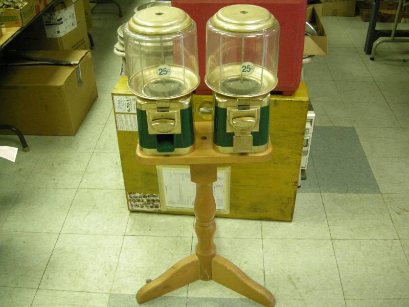 lot 241 image: Dual GumballCandy Machine