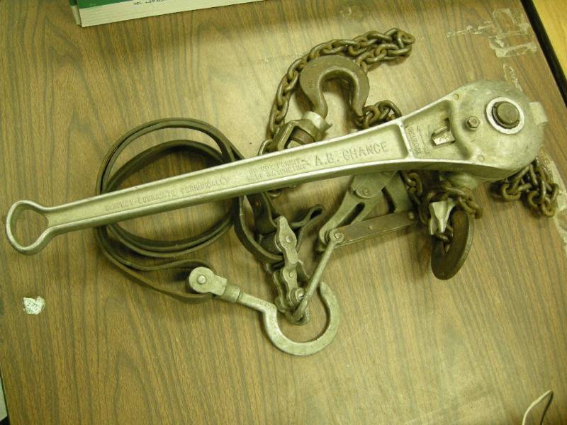 lot 274 image: Ratchet Chain Hoist