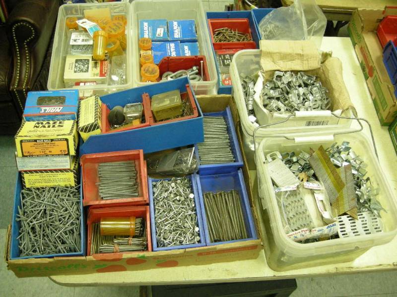lot 281 image: Group Nails and Screws