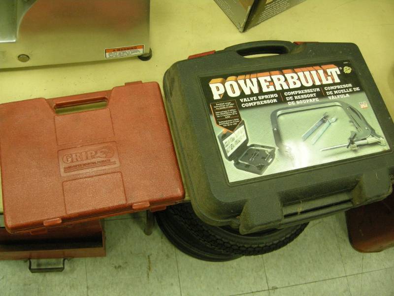 lot 295 image: Automotive Valve Spring Compressor and Puller Sets