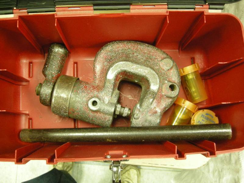 lot 296 image: Whitney Portable Punch