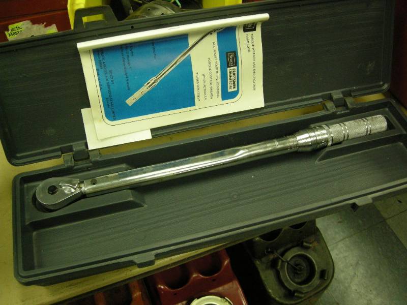 lot 297 image: Craftsman Torque Wrench