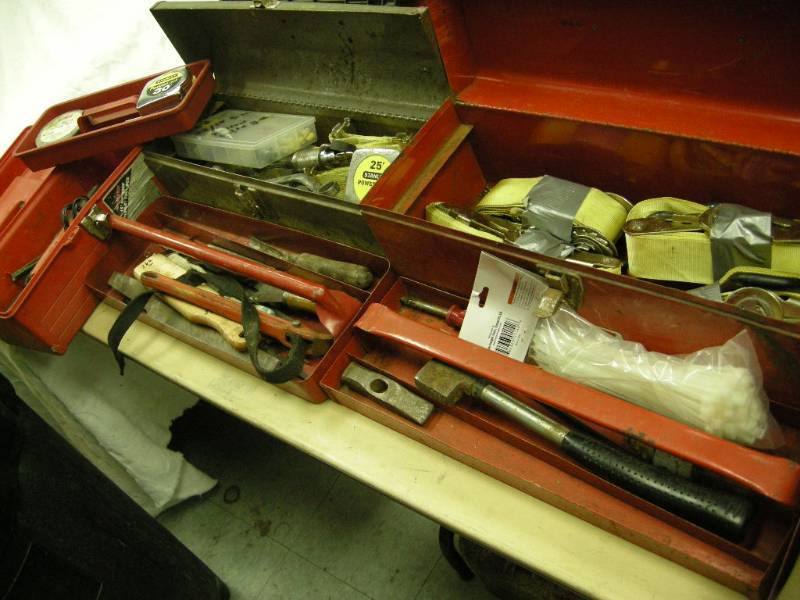 lot 299 image: Misc Tool Boxes and Tools