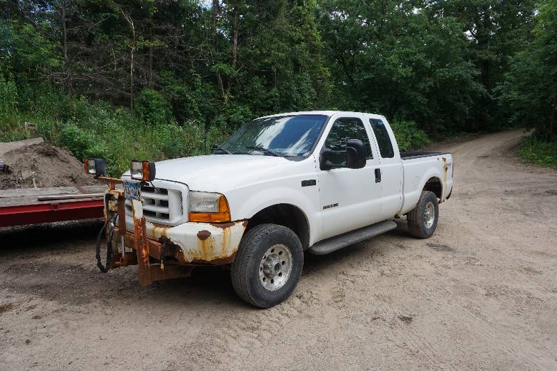 1999 Ford F-250 XLT Super Duty Power Stroke Diesel 4 x 4 Extended Cap Pick Up Truck