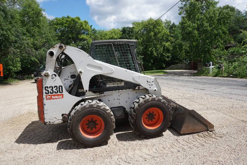 2009 Bobcat S330 2 Speed Skid Loader Skid Steer