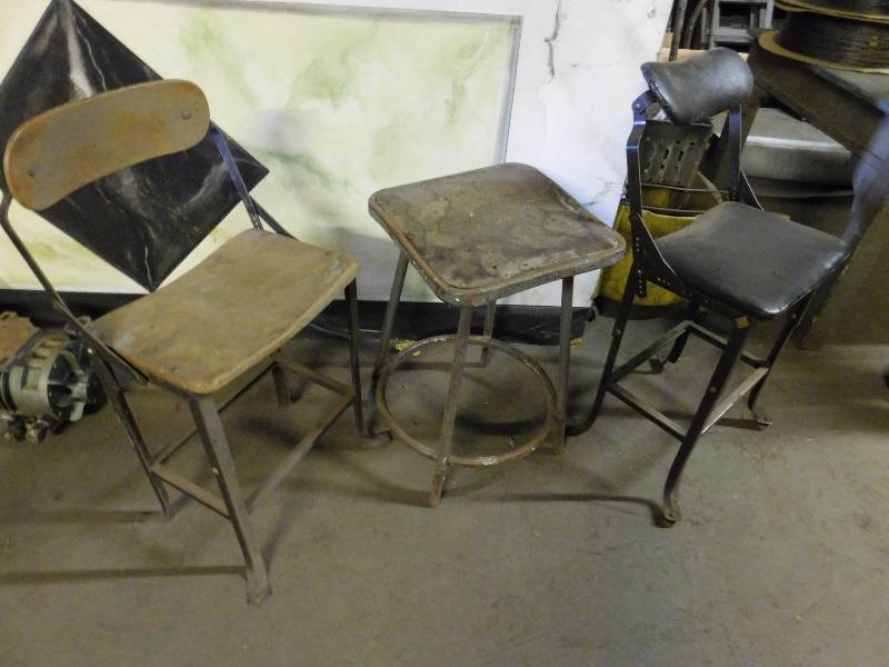 3 Vintage Stools