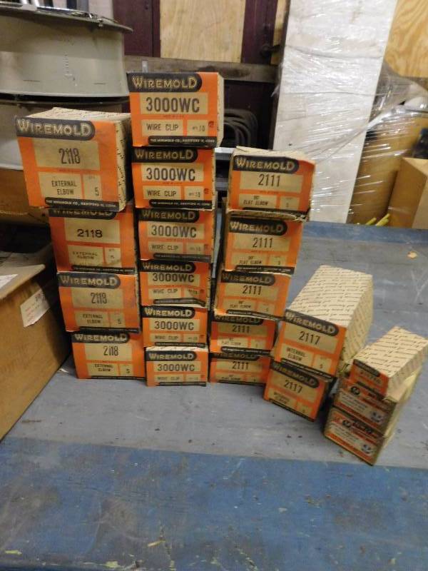 Miscellaneous Lot of Wiremold Hardware