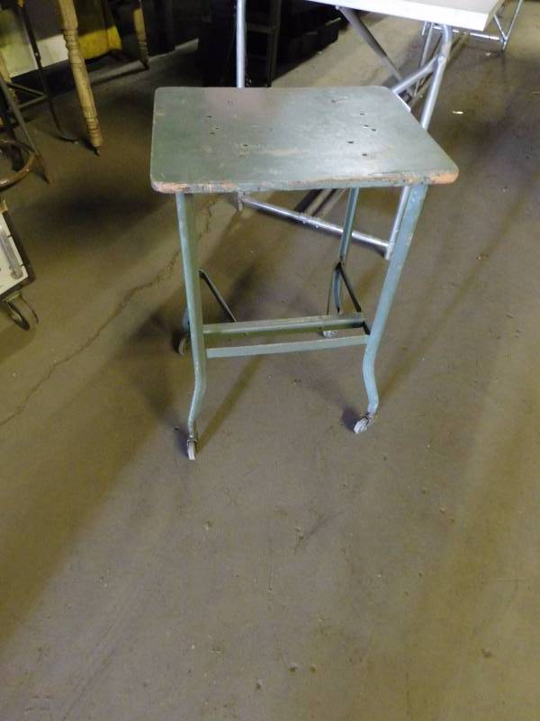 Antique Rolling Cart (approx. 18 x 14 x 26)