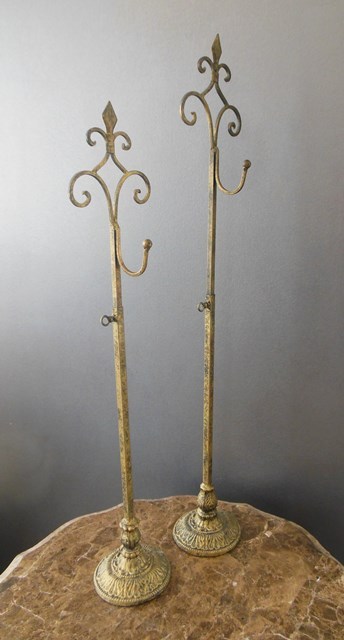 lot 26 image: Two Adjustable Purse or Scarf Stands  Displays (Matches Lot 30)