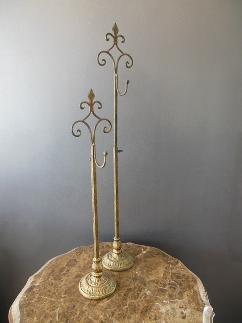 lot 30 image: Two Adjustable Purse or Scarf Stands  Displays (Matches Lot  26)