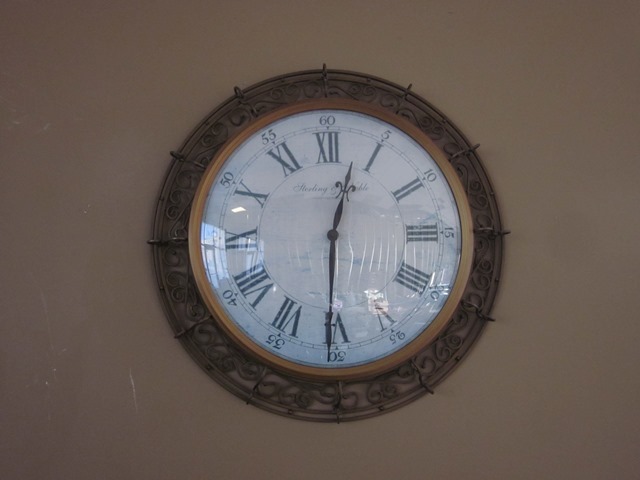lot 51 image: Wall Clock (Matches Lot 53)