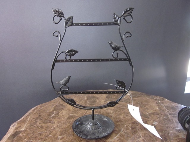 lot 69 image: Black Earring Holder