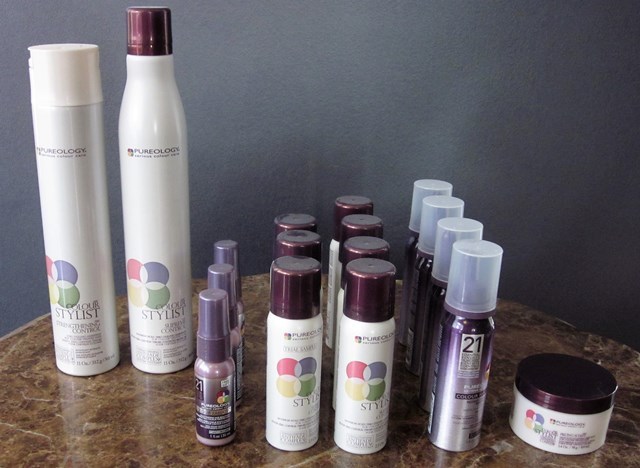 lot 78 image: $239 (Retail) of Pureology Color Stylist and Color Fanatic Products