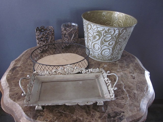 lot 85 image: Metal Baskets, Trays, Bins, etc.