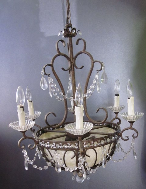 lot 96 image: Large Ornate Chandelier (Matches Lot 10)