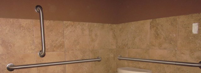 lot 118 image: Three Wall Mount Safety Rails