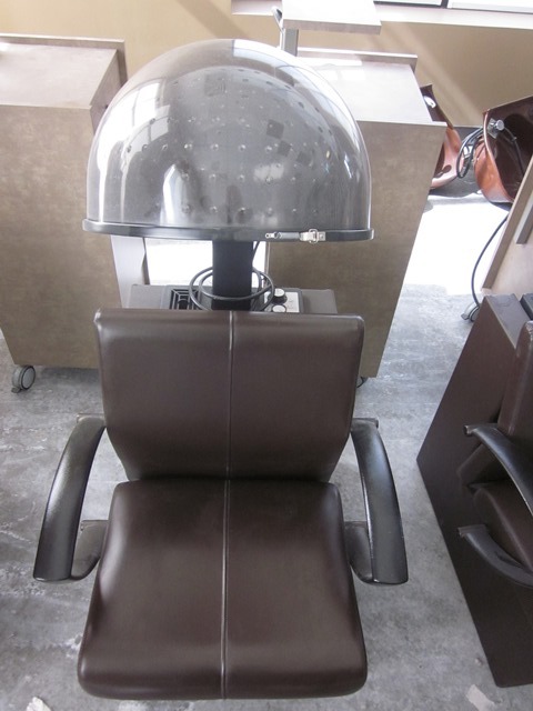 lot 180 image: Fair Maiden Hair Dryer by Highland Machine (Matches Lot 13 also Matches the Belvedere Station Chairs - 3 other Hair Dryer Lots - 13, 181, 182)