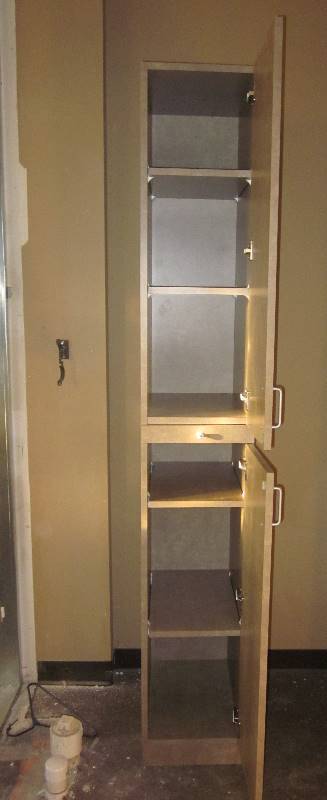 lot 102 image: Belvedere Locker  Cupboard  Cabinet (Matching Lots are 16, and 101 - 115  - 16 units in Total)