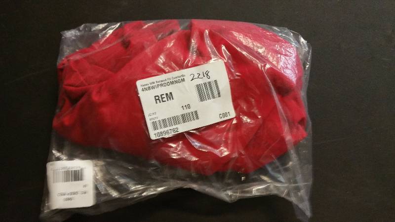 lot 2218 image: Hanes Womens Relaxed Fit ComfortSoft Crewneck T-Shirt Deep Red M