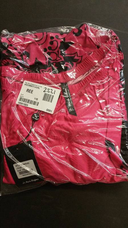 lot 2221 image: White Mark Womens Plus Size Uniss Dress - Pink 2XL