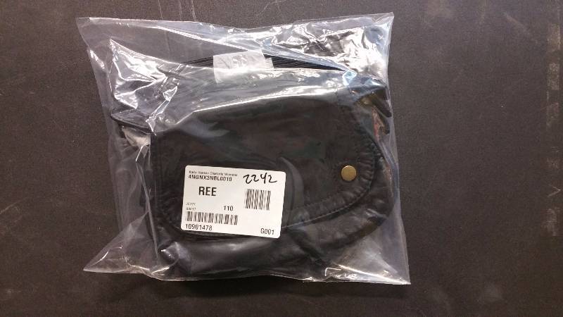 lot 2242 image: Karla Hanson Charlotte Womens Crossbody Purse Black