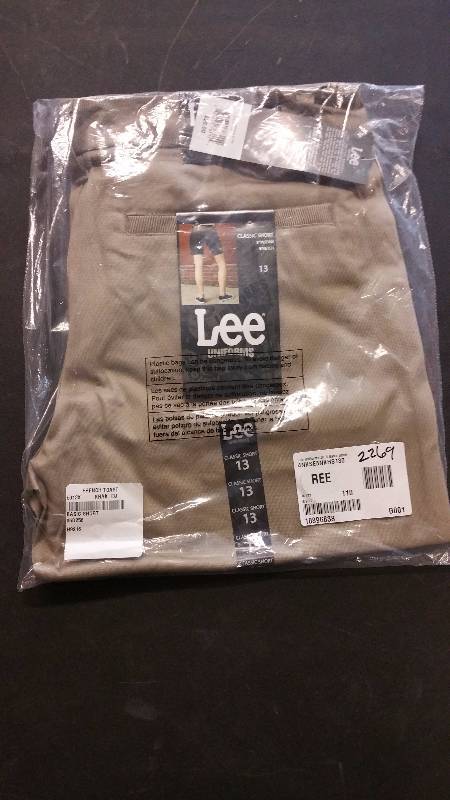 lot 2269 image: Lee Uniforms Juniors 8 Basic Short Khaki 13