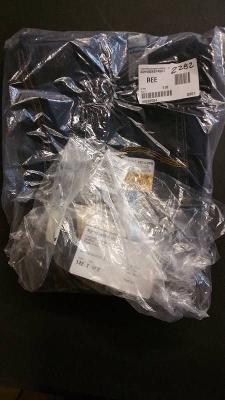 lot 2282 image: Carhartt Womens Jasper Relaxed Jeans 2 to 18 - Blue-Purple 4 Short