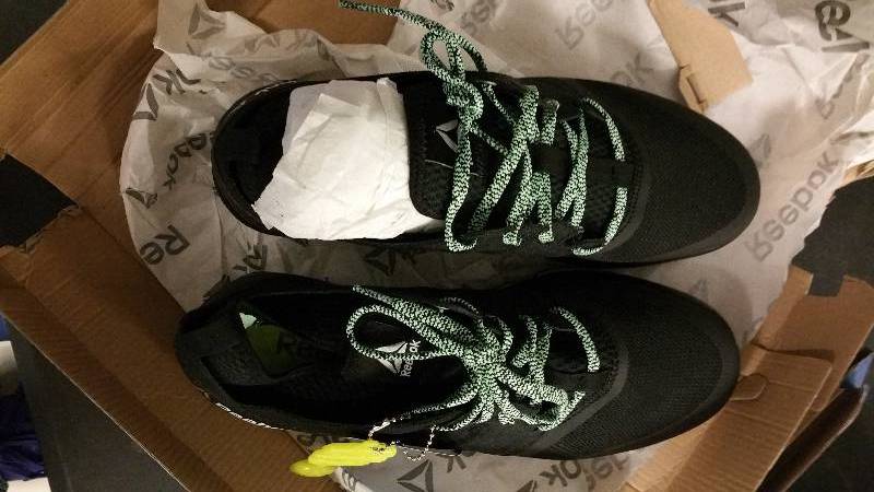 lot 2538 image: Reebok Womens Cloudride DMX Walking Shoe - Black 10