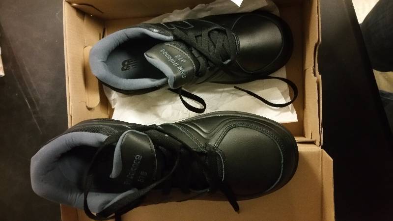 lot 2584 image: New Balance womens Walking Oxford - Wide Black 9.5