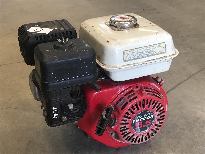 lot 13 image: Honda GX160 5.5HP Commercial Gas En...