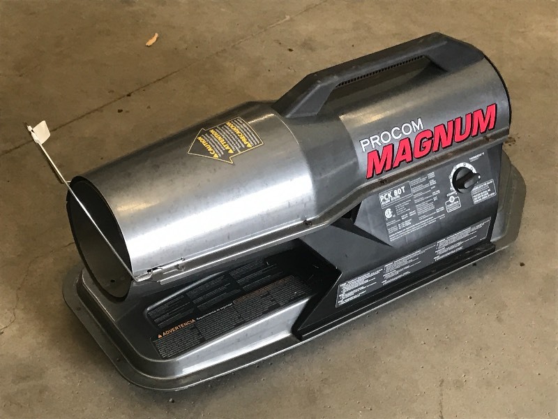 lot 30 image: Procom Magnum 80000BTU Kerosene Sho...
