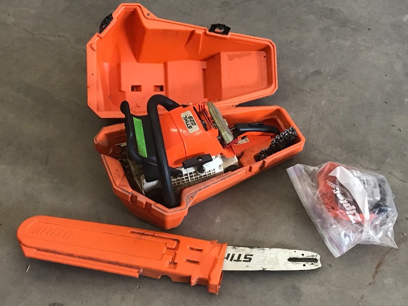 lot 52 image: Stihl 029 Chainsaw With Case, For P...