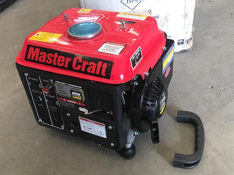 lot 57 image: Master Craft Portable 120Volt Gener...