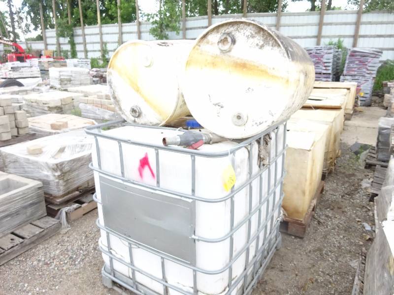 Tank and 55gal Drums