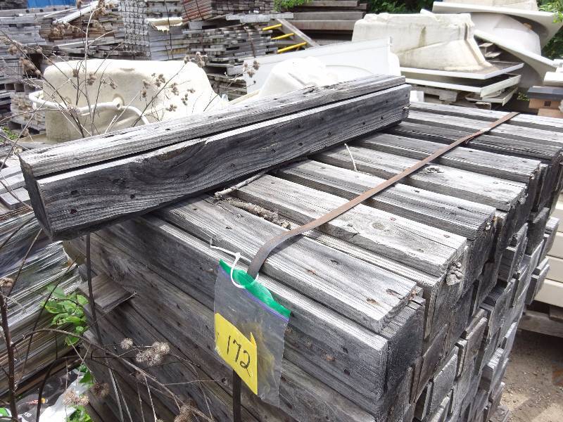 Lot of 4 X 4 covered in 1 X 4