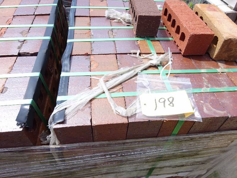 (4) Blocks Fancy Fired Brick