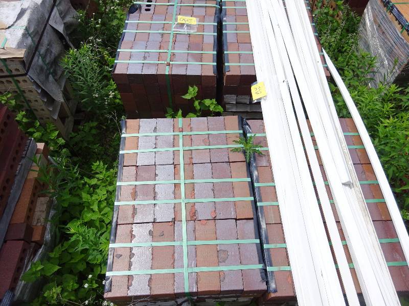 (4) Blocks Fancy Fired Brick