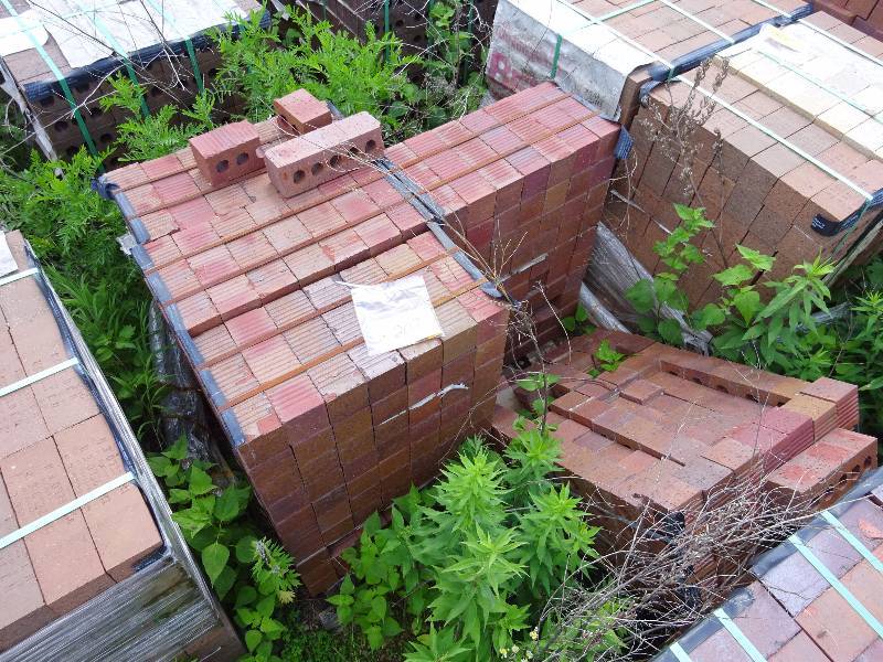 2 partial Pallets Dark Red