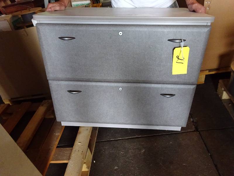 lot 21 image: Lateral Two Drawer