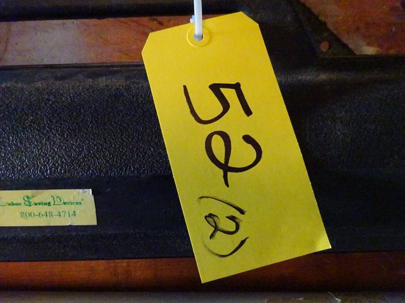 lot 52 image: 18 Grabbit Extention Pole, Large Long Hard Case