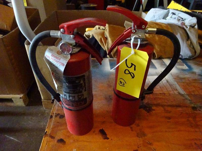 lot 58 image: Two Good Extinguishers
